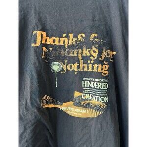 Fever Dream Nothing Feels Real Brown Shirt Graphic Tee 2020 Size Large